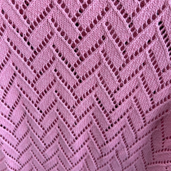 Talbots women’s pointelle sweater size small. - Picture 3 of 6